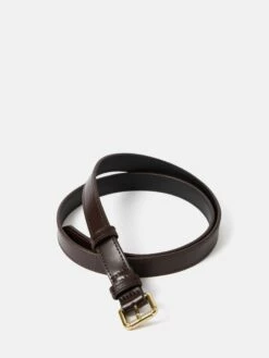 Skinny Leather Belt | Conker 11 Skinny Leather Belt | Conker -Jigsaw Shop J48058 BR047 STILL 6