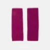 Wool Cashmere Mittens | Raspberry