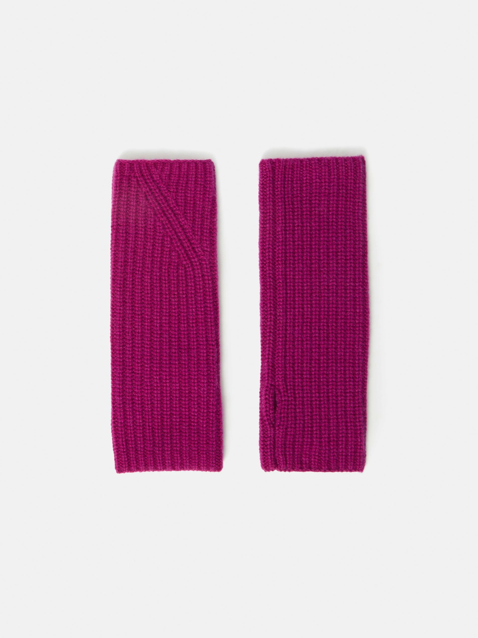 Wool Cashmere Mittens | Raspberry 1 Wool Cashmere Mittens | Raspberry