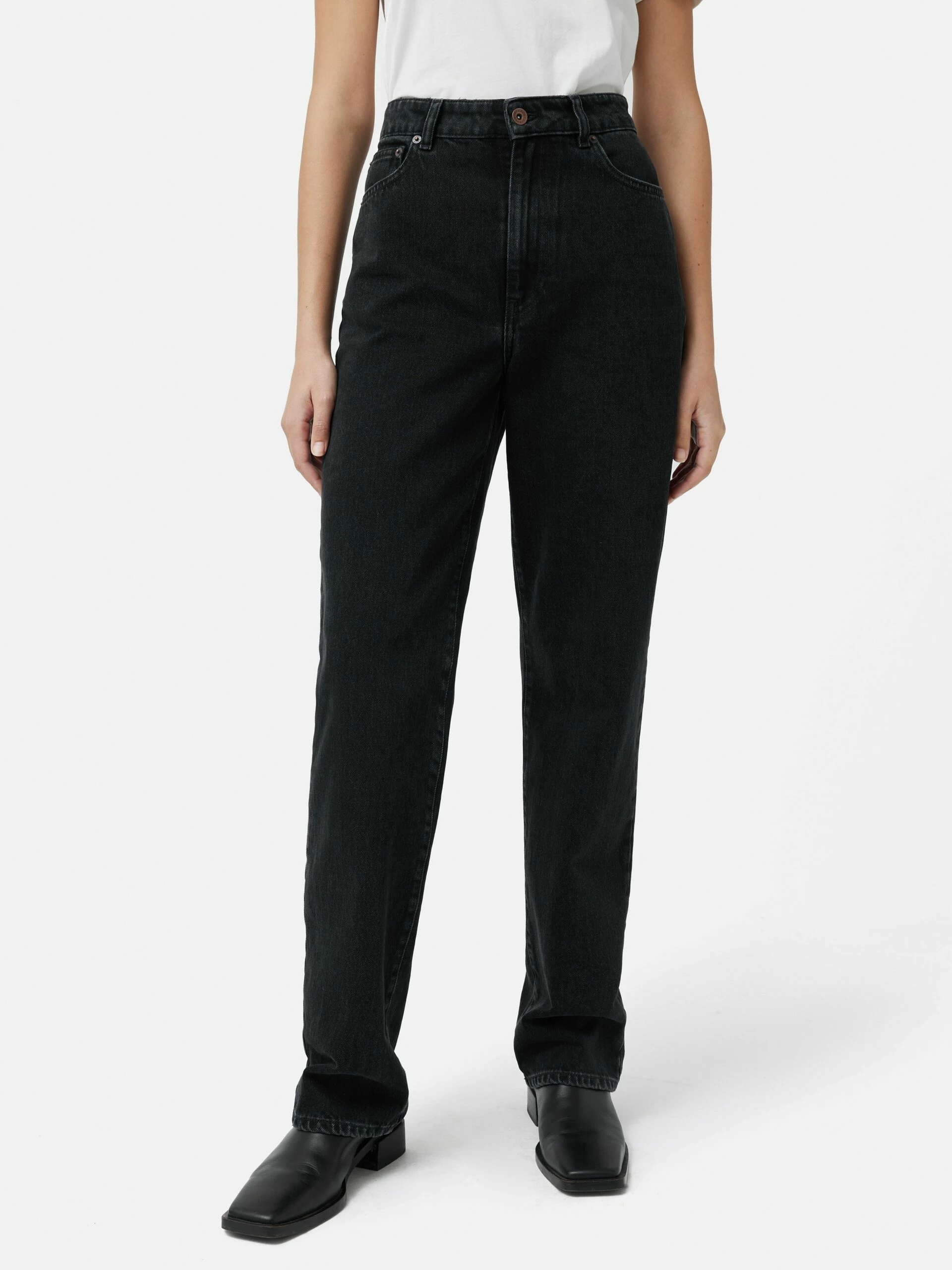 Regent Straight Leg Jean | Washed Black 1 Regent Straight Leg Jean | Washed Black