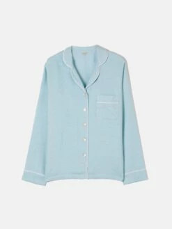 Herringbone Pyjamas | Blue 16 Herringbone Pyjamas | Blue -Jigsaw Shop J48103 BL000 10