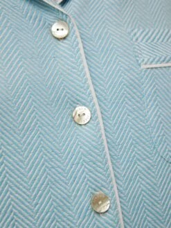 Herringbone Pyjamas | Blue 14 Herringbone Pyjamas | Blue -Jigsaw Shop J48103 BL000 7