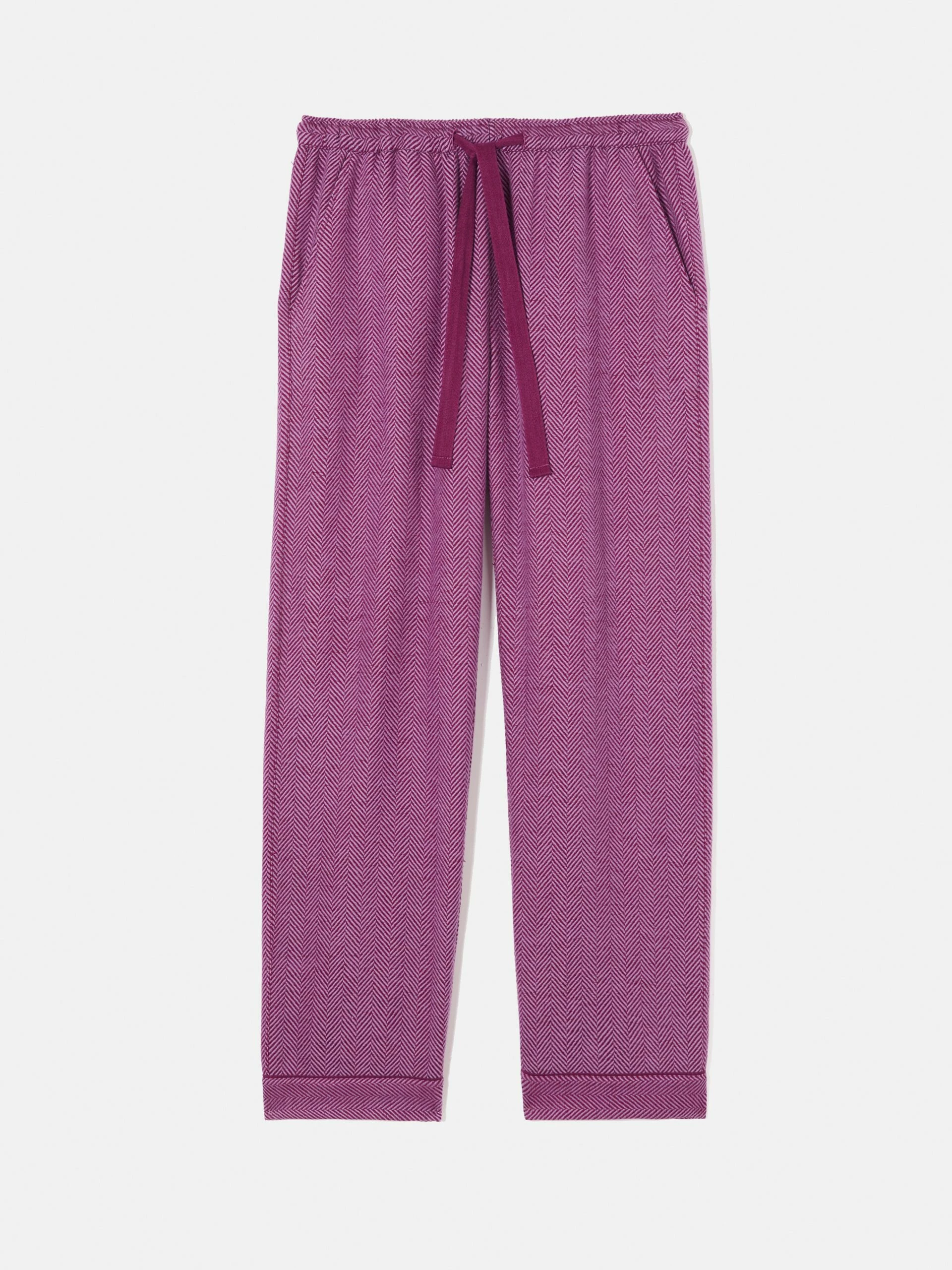 Herringbone Pyjamas | Purple 10 Herringbone Pyjamas | Purple - Image 10