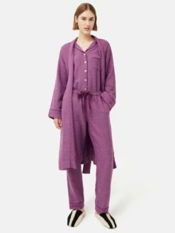 Herringbone Pyjamas | Purple