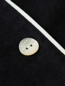 Lightweight Herringbone Pyjama | Navy 13 Lightweight Herringbone Pyjama | Navy -Jigsaw Shop J48104 BL010 8