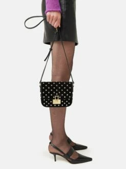 Meret Crystal Crossbody | Black -Jigsaw Shop J48114 BK000 0