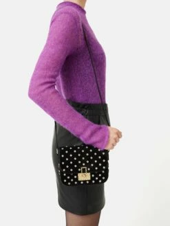 Meret Crystal Crossbody | Black -Jigsaw Shop J48114 BK000 7