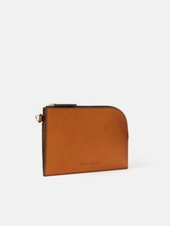 Sophia Metallic Leather Pouch | Copper -Jigsaw Shop J48117 BR011 STILL 3