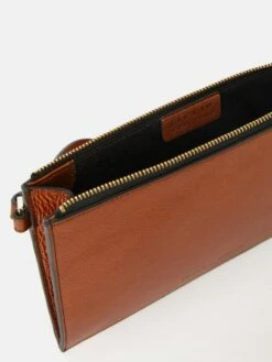 Sophia Metallic Leather Pouch | Copper -Jigsaw Shop J48117 BR011 STILL 4