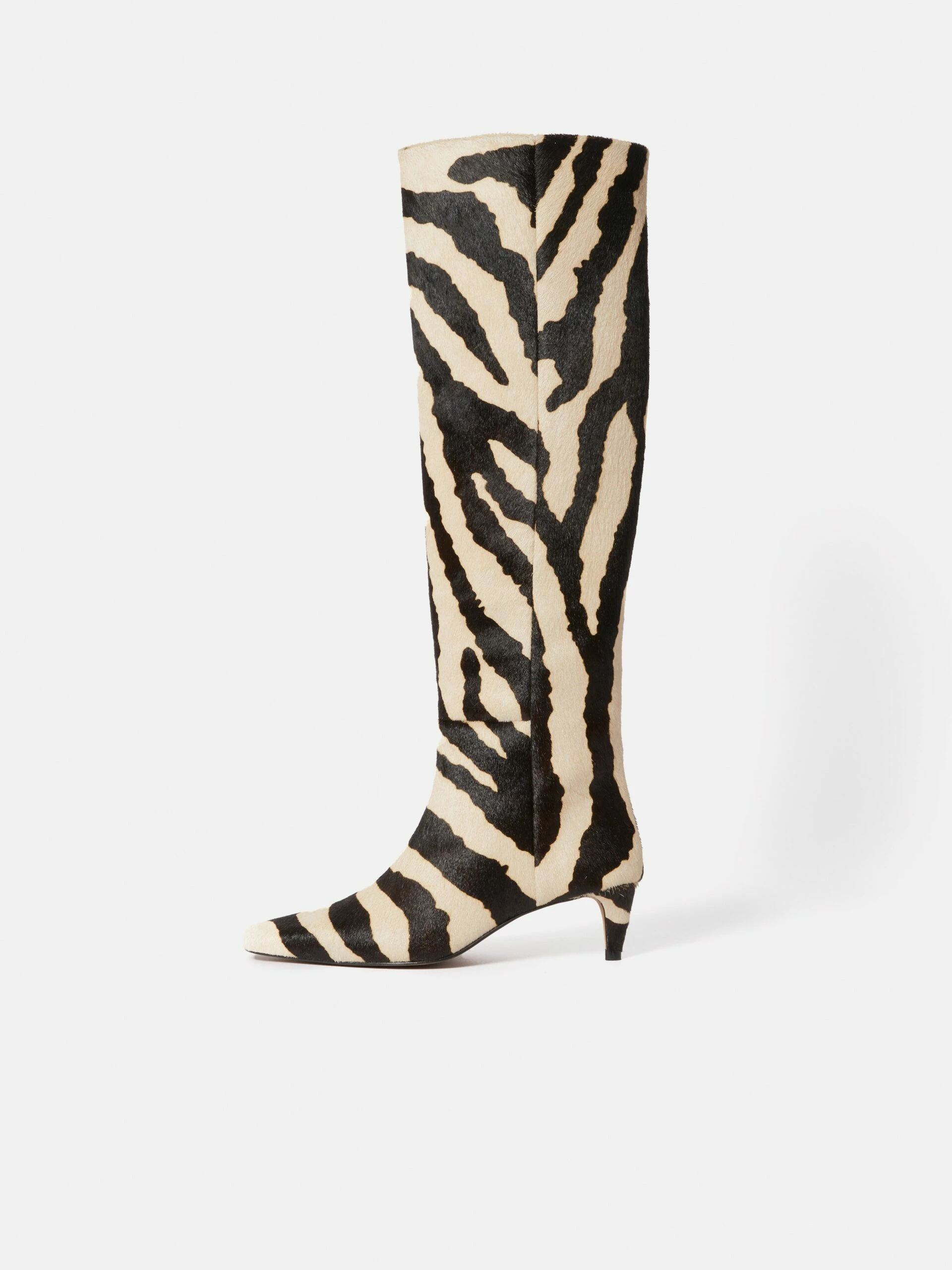 Zebra Bobby Knee High Boot | Zebra 1 Zebra Bobby Knee High Boot | Zebra