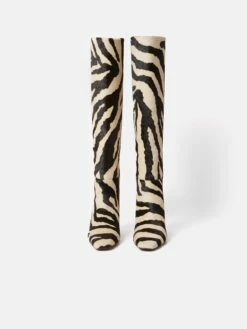 Zebra Bobby Knee High Boot | Zebra 11 Zebra Bobby Knee High Boot | Zebra -Jigsaw Shop J48313 AS019 STILL 6