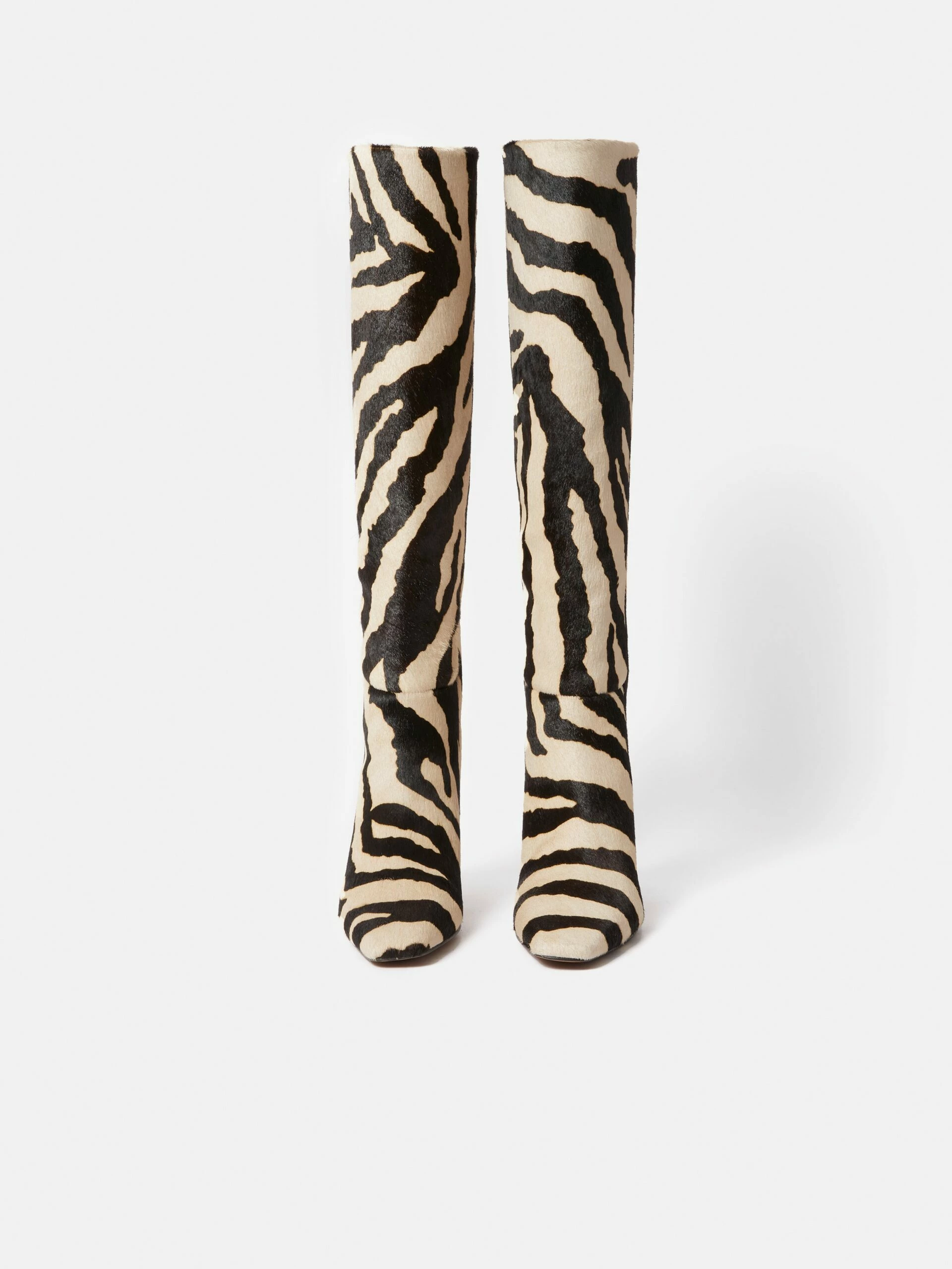 Zebra Bobby Knee High Boot | Zebra 6 Zebra Bobby Knee High Boot | Zebra - Image 6