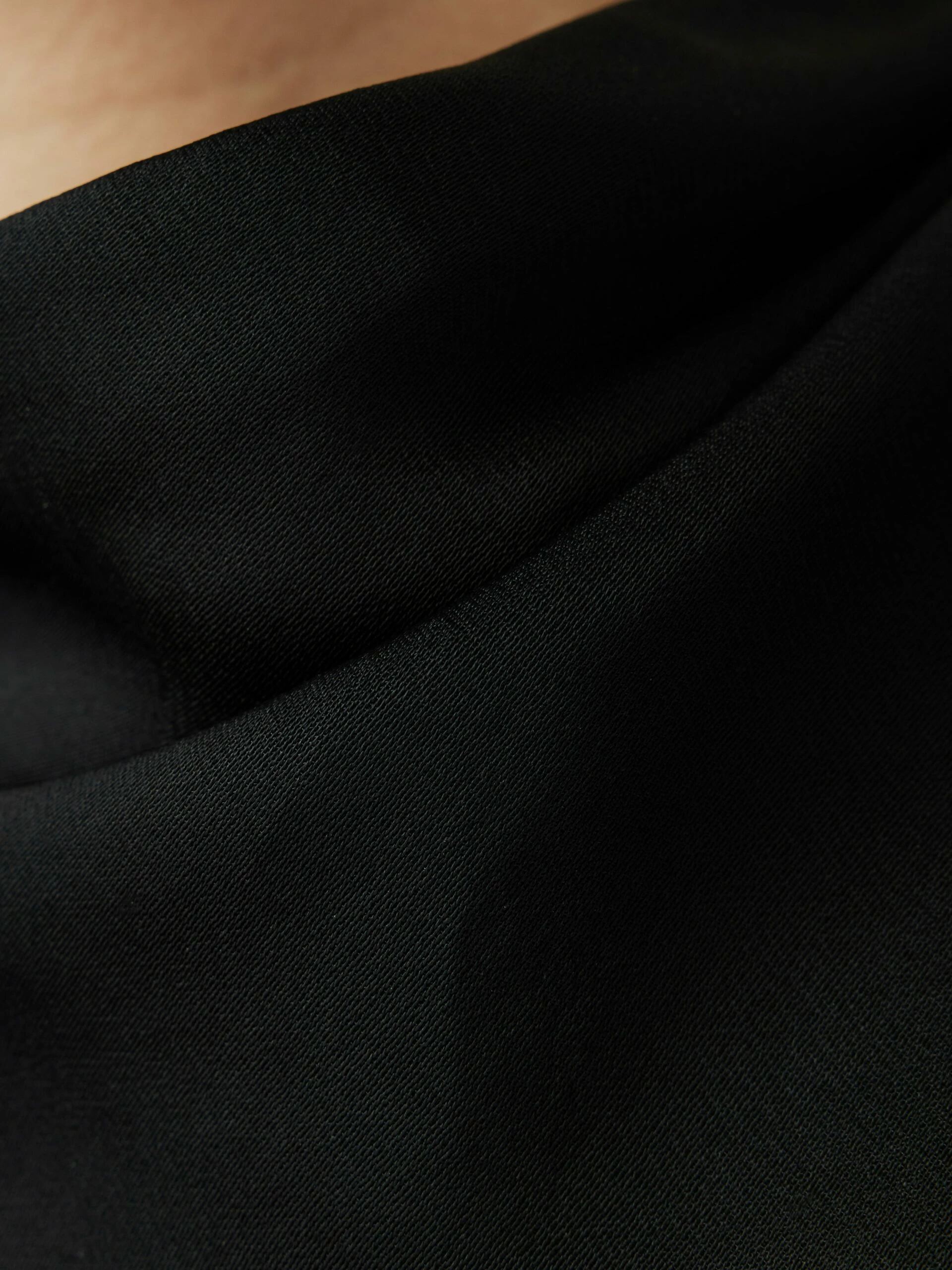 Satin Cowl Neck Top | Black 9 Satin Cowl Neck Top | Black - Image 9