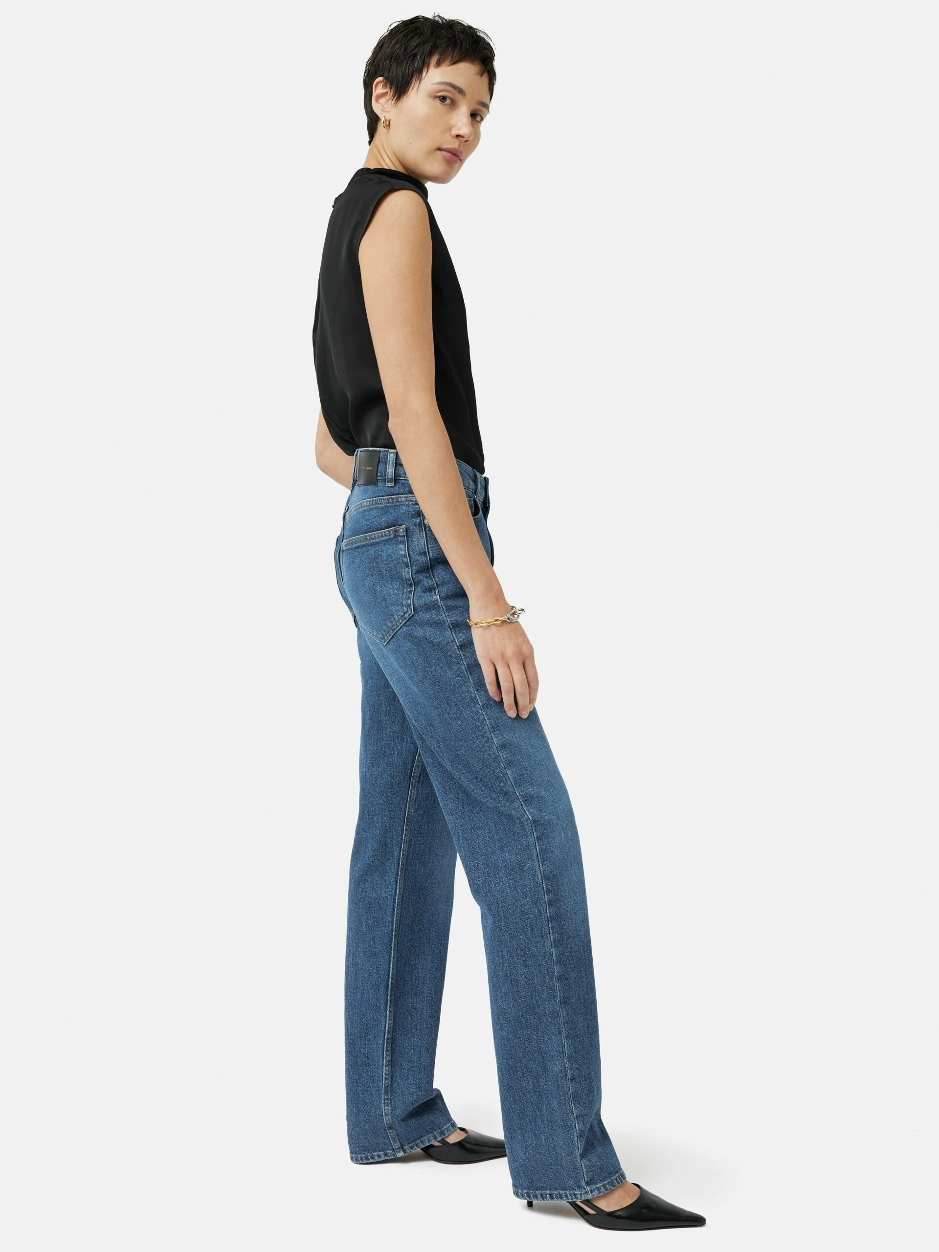 Satin Cowl Neck Top | Black 7 Satin Cowl Neck Top | Black - Image 7