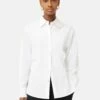 Cotton Poplin Shirt | White