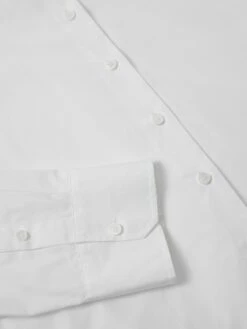Cotton Poplin Shirt | White 15 Cotton Poplin Shirt | White -Jigsaw Shop J48382 WH000 STILL 1