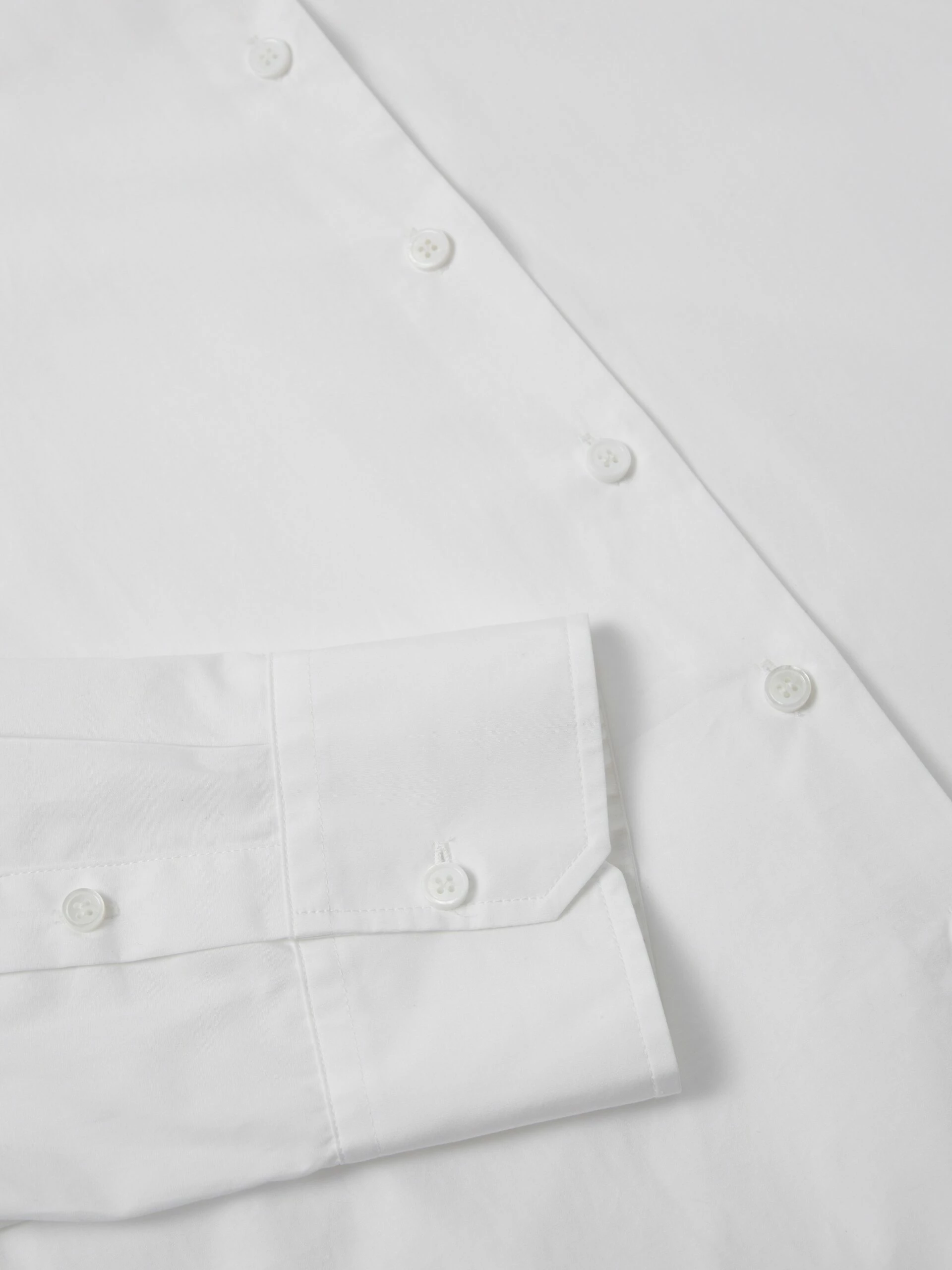 Cotton Poplin Shirt | White 8 Cotton Poplin Shirt | White - Image 8