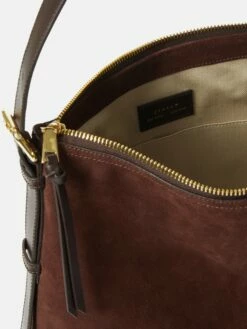 Large Trafalgar Shoulder Bag | Burgundy -Jigsaw Shop J48512 RE004 STILL 1