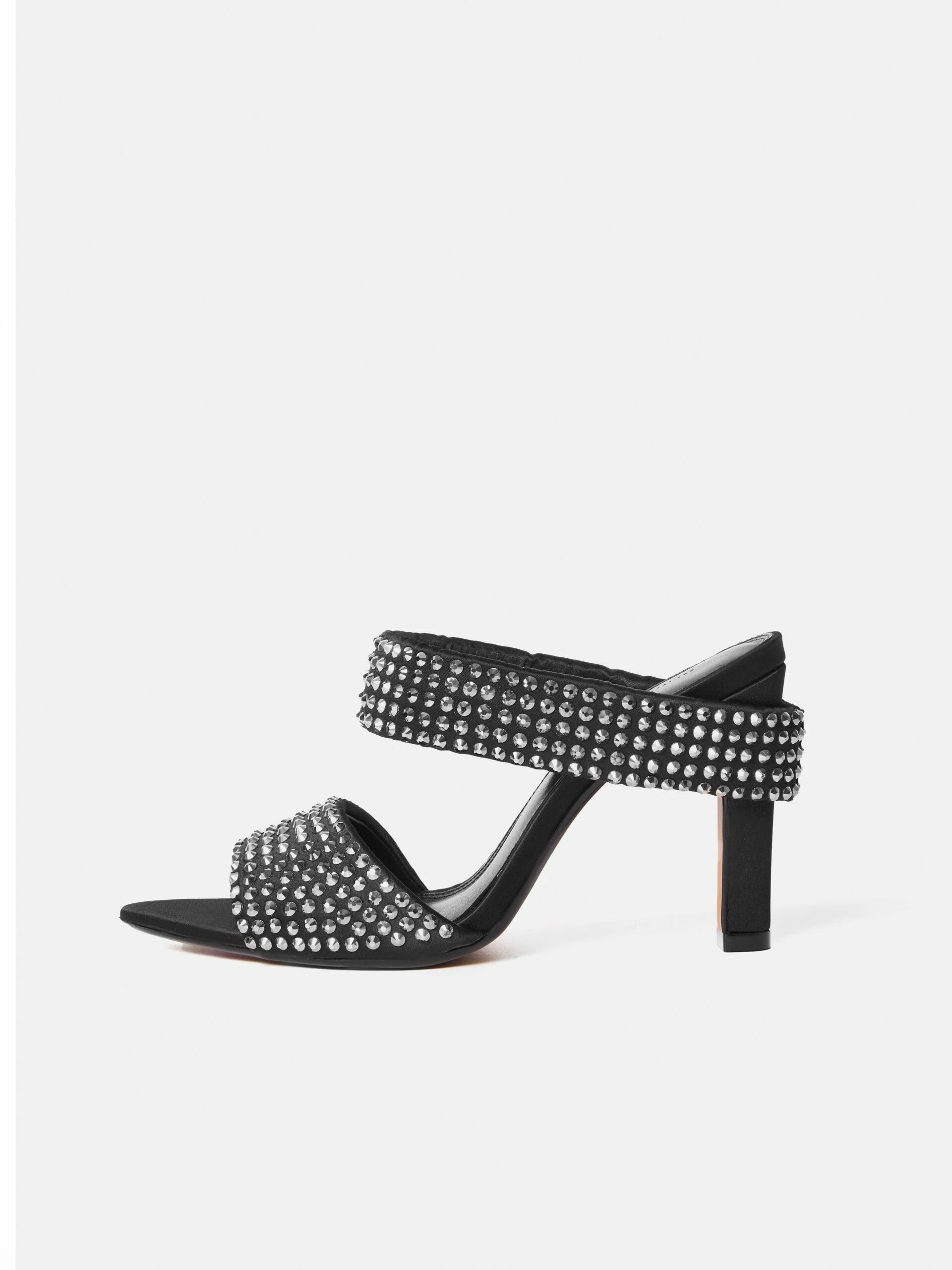Diane Crystal Heel | Black 1 Diane Crystal Heel | Black