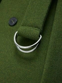 Nelson Italian Twill Trench Coat | Khaki -Jigsaw Shop J48676 GN020 8